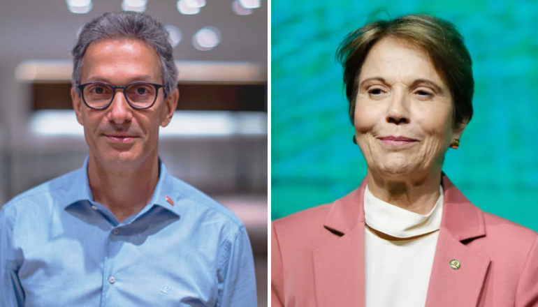 Romeu Zema e Tereza Cristina disputam vaga de vice na chapa de Flávio Bolsonaro