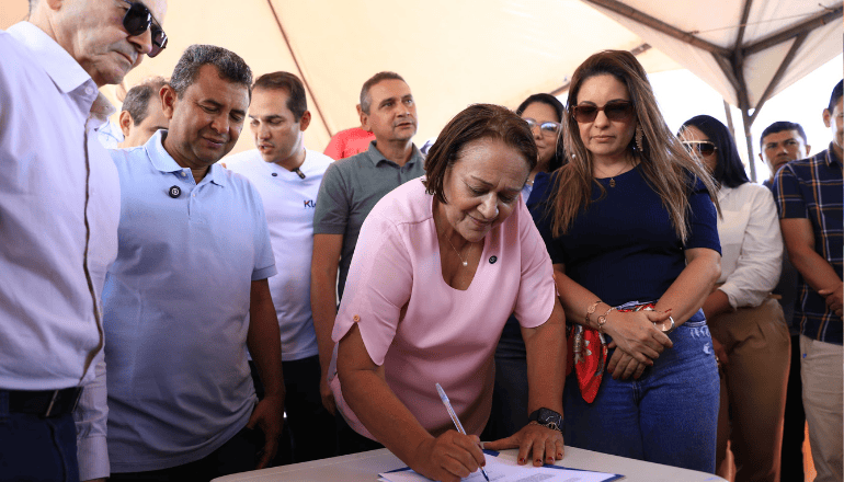 Governadora autoriza pavimentação de estrada que liga BR-101 à RN-064