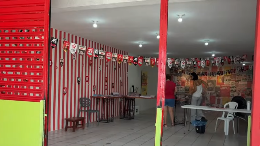 Comitê de campanha de Lula é arrombado em Natal