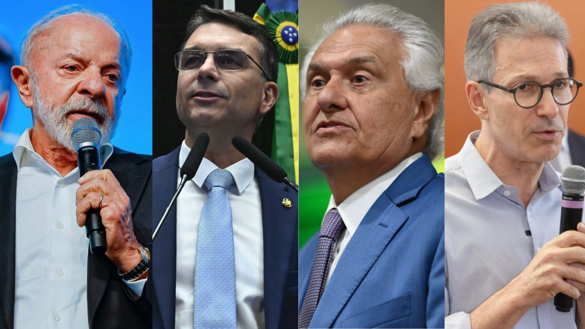 Real Time: Lula empata com Caiado e Zema no 2º turno